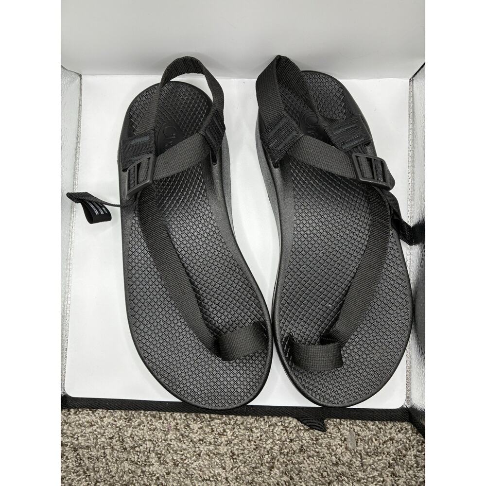 Chaco Bodhi Men’s Adjustable Strap Sandals Slides Black Size 9 new with box - Picture 2 of 6